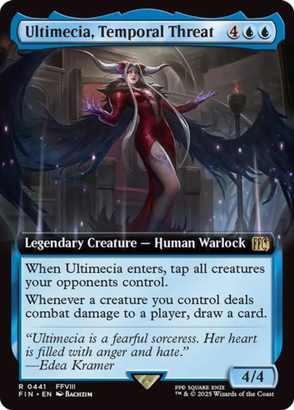 Ultimecia, Temporal Threat (Extended Art) (Foil)